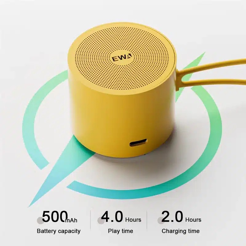 EWA A127 Metal Mini Bluetooth Speaker 1