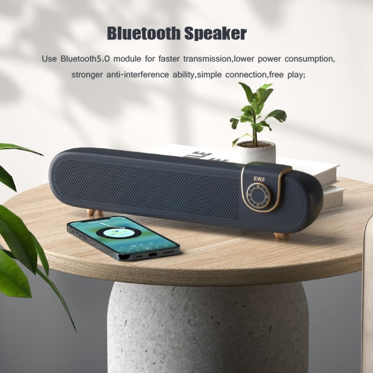 EWA L102 Classic Style Retro Bluetooth Wireless Speaker 2
