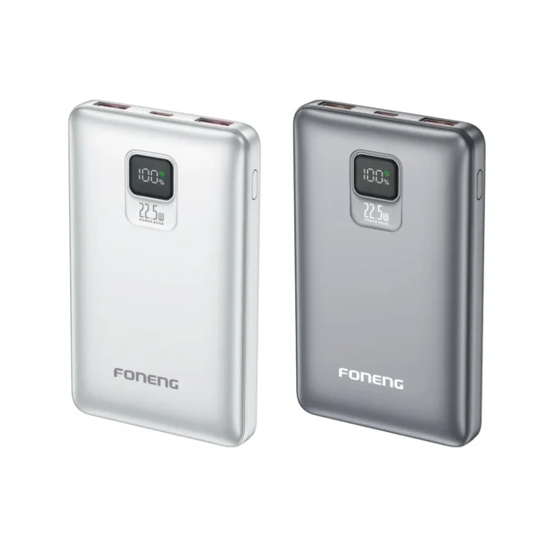 Foneng PX125 10000mAh Power Bank (22.5W & 3 Outputs)