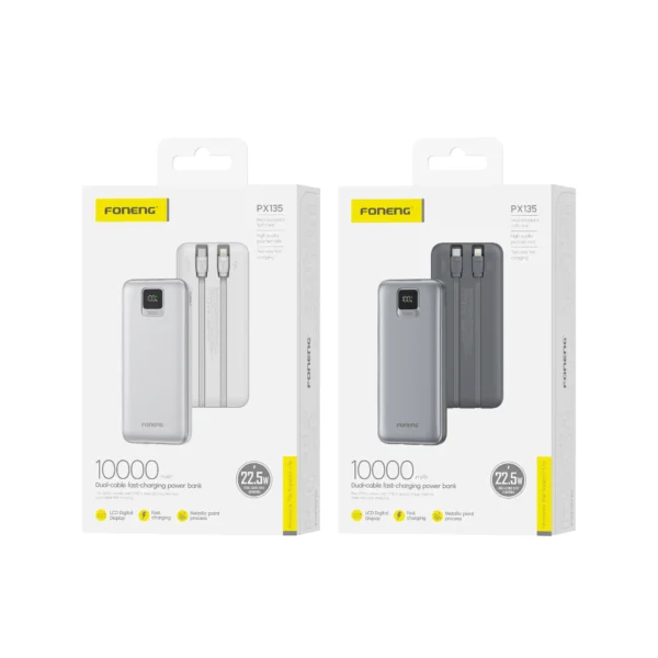 Foneng PX135 10000mAh Power Bank (22.5W)
