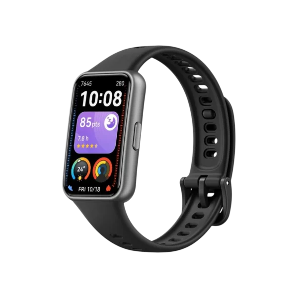 • HUAWEI Band 11 is a sleek and lightweight smart fitness band designed to deliver advanced health tracking, vibrant visuals, and long-lasting performance in a stylish form. Featuring a large 1.62-inch AMOLED display with up to 1500 nits brightness, this smart band ensures crystal-clear visibility even under direct sunlight. With comprehensive health monitoring including heart rate, SpO₂, and sleep tracking with HRV analysis, along with 100+ workout modes, the Band 11 is an ideal companion for fitness enthusiasts and everyday users alike. Its ultra-lightweight design, smart notifications, and extended battery life make it perfect for continuous wear and active lifestyles. • 1.62-Inch AMOLED High-Brightness Display offers a vivid and sharp viewing experience with 286 × 482 resolution and up to 1500 nits brightness for excellent outdoor visibility. • Ultra-Lightweight & Slim Design weighs as little as 16g with an 8.99mm thin profile, ensuring all-day comfort and a modern, minimal look. • Advanced Sleep Tracking with HRV monitors sleep quality, heart rate variability, and SpO₂ levels, providing insights into recovery and overall health. • Comprehensive Health Monitoring includes heart rate tracking, SpO₂ monitoring, stress tracking, and smart alerts when values go beyond normal ranges. • 100+ Workout Modes supports a wide range of activities including yoga, strength training, and rope skipping, helping you stay active and engaged. • Smart Notifications & Daily Tools allow you to receive calls, messages, reminders, and control functions like call rejection or quick replies directly from your wrist. • Long Battery Life delivers up to 14 days of maximum usage, 8 days typical usage, and 3 days with Always-On Display enabled. • 5 ATM Water Resistance makes it suitable for swimming and shallow water activities with reliable durability. • Bluetooth 6.0 Connectivity ensures stable and efficient wireless performance with low power consumption. • Stylish Color Options available in Beige, Green, Purple, White, and Black with aluminum alloy or durable polymer case options. Specifications Product Name: HUAWEI Band 11 Display: • 1.62-inch AMOLED touchscreen • Resolution: 286 × 482 pixels (PPI 347) • Brightness: Up to 1500 nits • Supports swipe and touch gestures Dimensions: • 42.6 × 28.2 × 8.99 mm Weight: • Approx. 17g (aluminum alloy case, without strap) • Approx. 16g (polymer case, without strap) Build & Materials: • Aluminum alloy case (Beige, Green, Purple, White, Black) • Durable polymer case (Purple, Black) • Fluoroelastomer strap Wrist Size Compatibility: • Black, Green, White: 130–210 mm • Purple, Beige: 120–190 mm Sensors: • 9-axis IMU (accelerometer, gyroscope, magnetometer) • Optical heart rate sensor • Ambient light sensor Controls: • Full touchscreen + side button Connectivity: • Bluetooth 6.0 • BLE • 2.4 GHz System Compatibility: • Android 9.0 or later • iOS 13.0 or later Charging: • Magnetic charging port • 5V/1A Battery Life: • Up to 14 days (maximum usage) • Up to 8 days (typical usage) • Up to 3 days (Always-On Display enabled) Water Resistance: • 5 ATM (suitable for swimming and shallow water use) Operating Temperature: • 0°C to 35°C Functions: • Heart rate monitoring • SpO₂ tracking • Sleep tracking with HRV • Stress and emotion tracking • 100+ workout modes • Call and message notifications • Reminder alerts and schedule management • Quick reply and call rejection • Fitness and activity tracking Features: • Lightweight and comfortable design • High-brightness AMOLED display • Long battery life performance • Advanced health tracking system • Wide device compatibility • Ideal for fitness, health monitoring, and everyday use