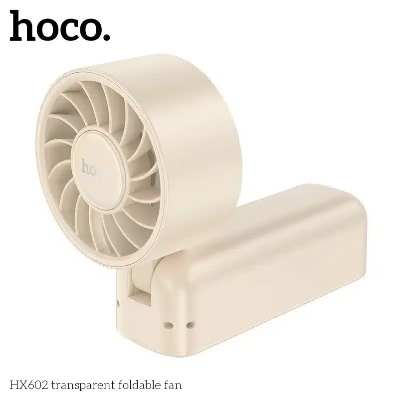 Hoco HX602 Transparent Foldable Handheld Fan 5