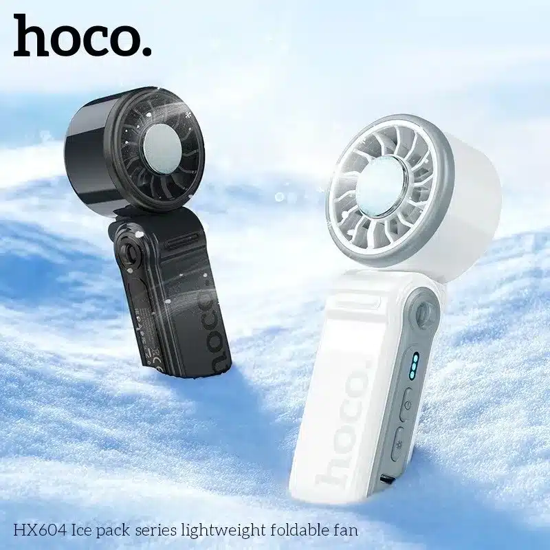Hoco HX604 Ice Pack Series Foldable Handheld Fan 2