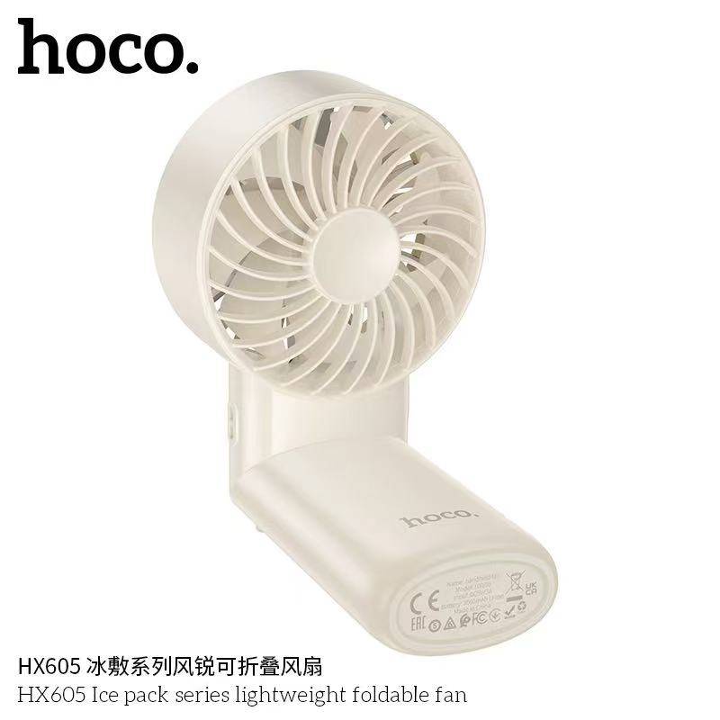 Hoco HX605 Ice Pack Series Foldable Handheld Fan 1