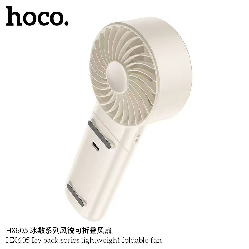Hoco HX605 Ice Pack Series Foldable Handheld Fan 2