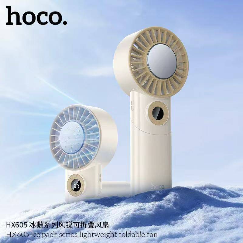 Hoco HX605 Ice Pack Series Foldable Handheld Fan 3