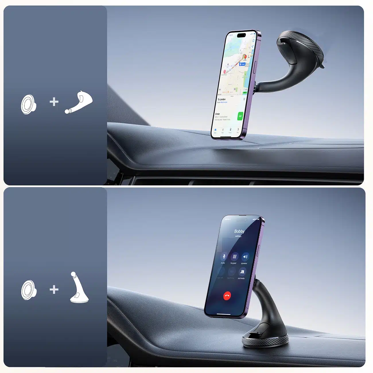 JOYROOM JR ZS406 Magnetic Car Phone Mount 3