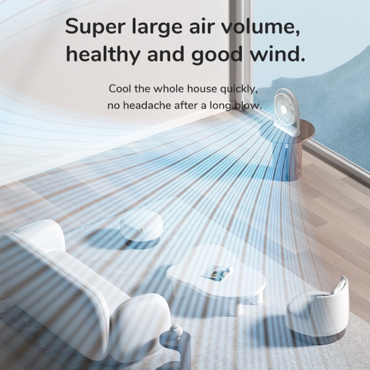 JisuLife FA27 Desktop Wireless Rechargeable Fan 3
