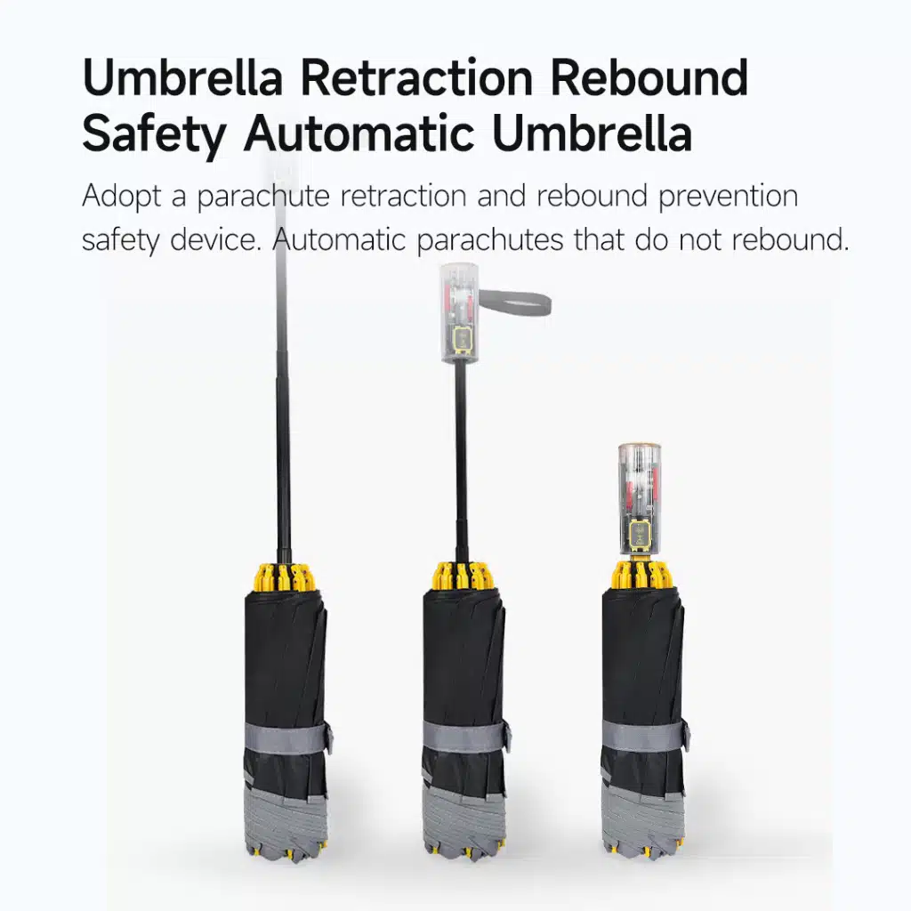 Konggu Ten Bone Reverse Mechanical Automatic Umbrella 3