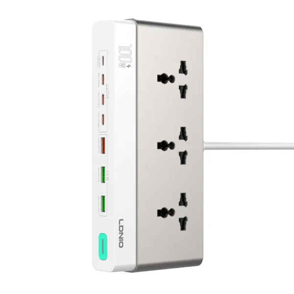 LDNIO SC3 10-in-1 GaN Desktop charging Station with 100W PD Fast Charging & 2500W AC Output