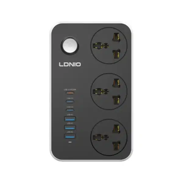 LDNIO SC3604C Power Socket with 3 Outlets Power Strip