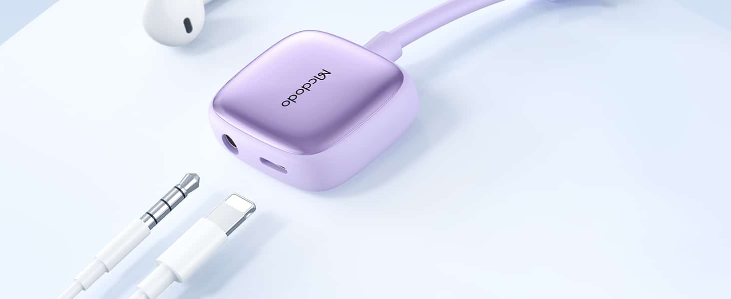 Mcdodo CA 2740 Lightning To Lightning DC3.5 Digital Audio Adapter 3