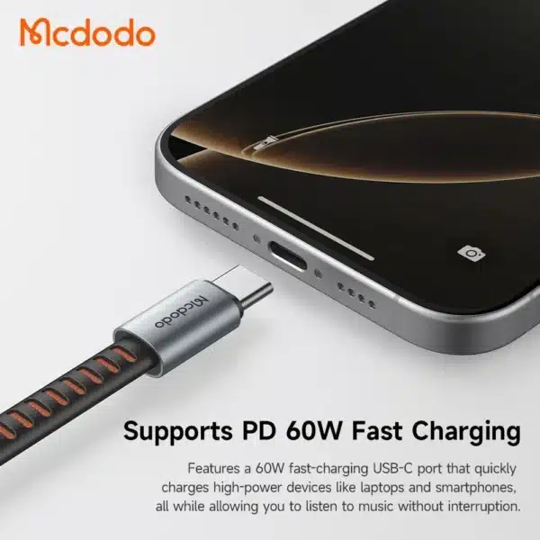 Mcdodo CA-312 2 in 1 Charging & Audio Adapter