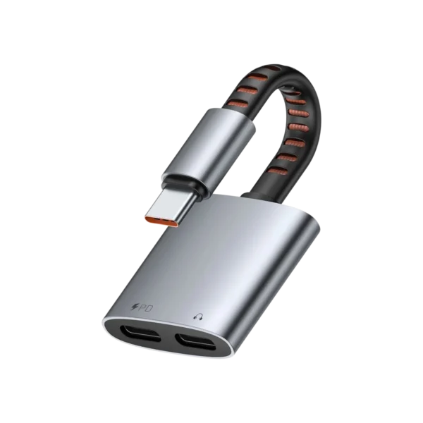 Mcdodo CA-337 2 in 1 Charging & Audio Adapter