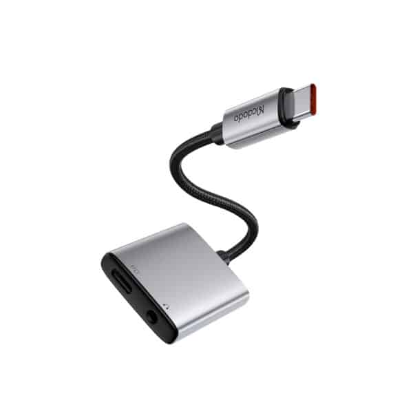 Mcdodo CA-505 USB-C to DC3.5 + USB-C 2 in 1 Audio Adapter