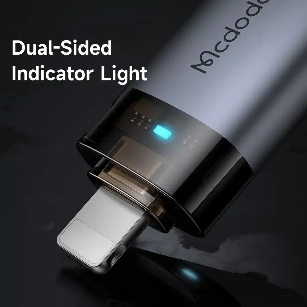 Mcdodo OT 739 Port Luma USB A to Lightning Transfer Adapter 4