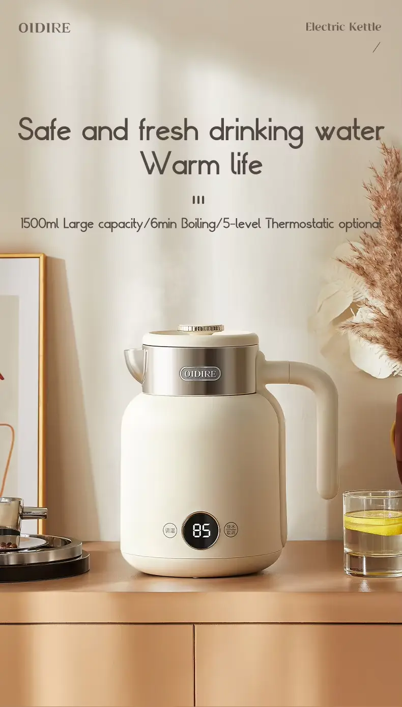 OiDiRe ODi DR01 Stainless Steel Electric Kettle 3