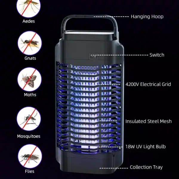 Qualitell D2 Electric Mosquito Zapper