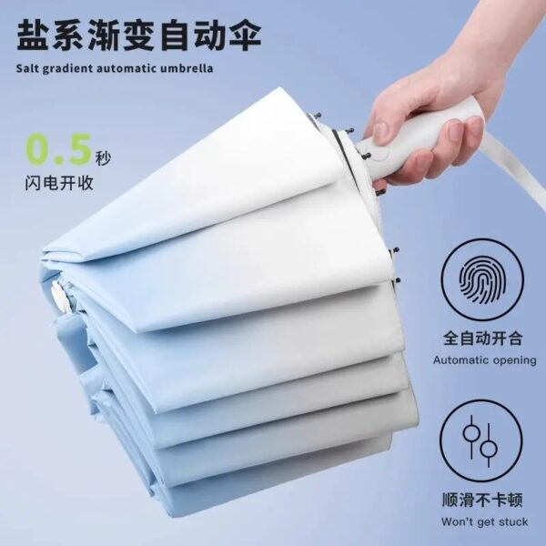 RUMBRELLA Three-fold Gradient Sun Umbrella