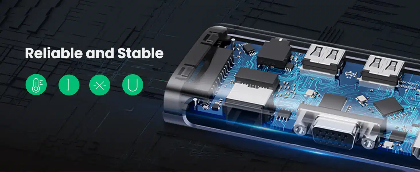 UGREEN 80133 10 in 1 4K HDMI USB C Hub 2