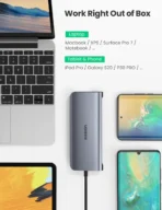 UGREEN 80133 10-in-1 4K HDMI USB C Hub