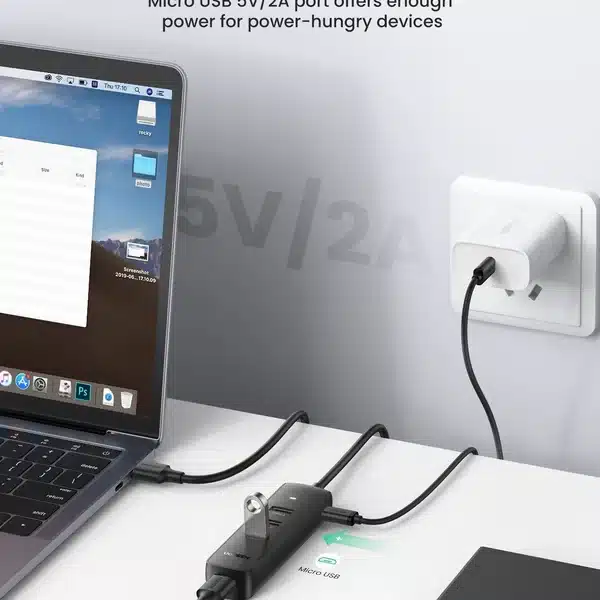 UGREEN CM456 90891 USB C to USB 3.0 4 Port hub