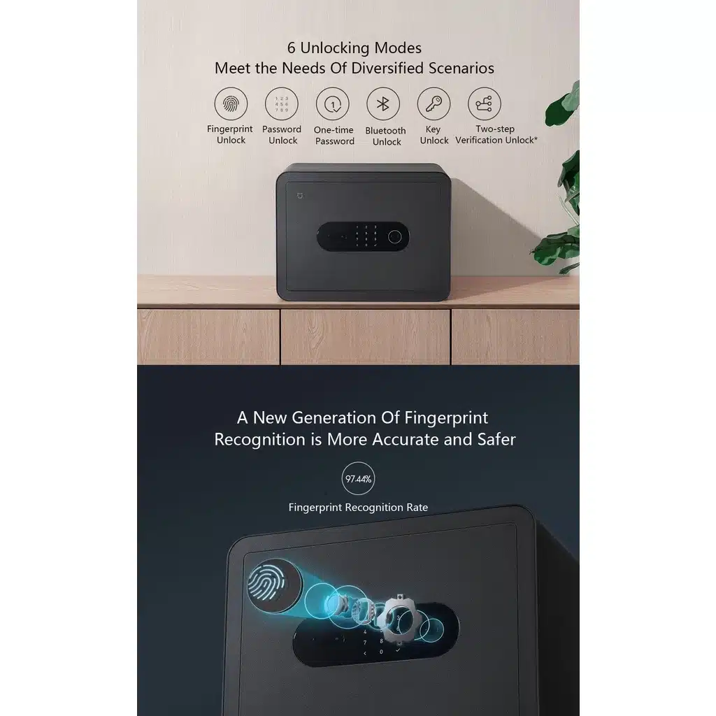 Xiaomi Mijia Smart Safe Deposit Box BGX 5X1 303 4