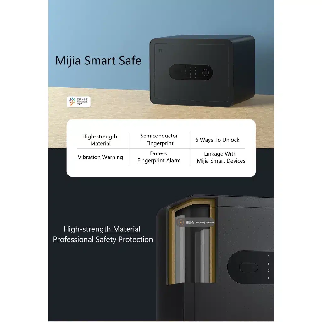 Xiaomi Mijia Smart Safe Deposit Box BGX 5X1 303 5