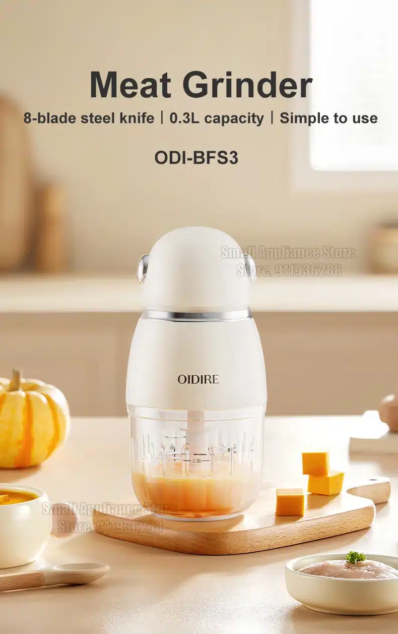 Xiaomi OiDiRe ODi BFS3 Mini Electric Meat Grinder Food Processor 1