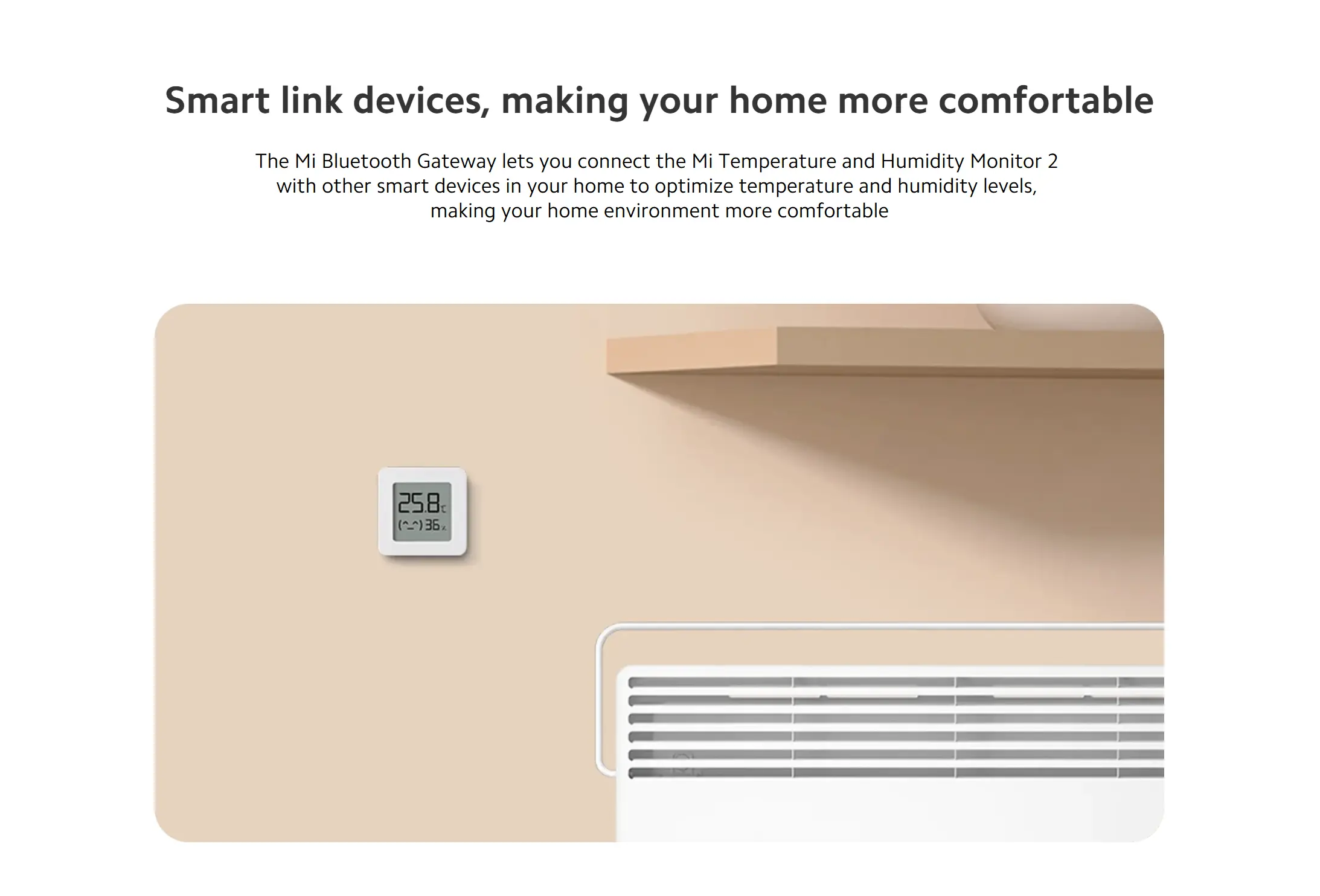 Xiaomi Temperature And Humidity Monitor 2 LYWSD03MMC 1