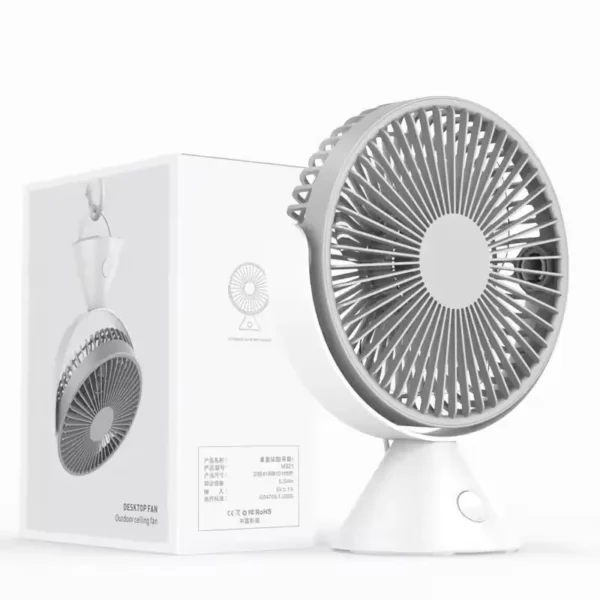 Xundd M321 Desktop and Ceiling Fan Rechargeable