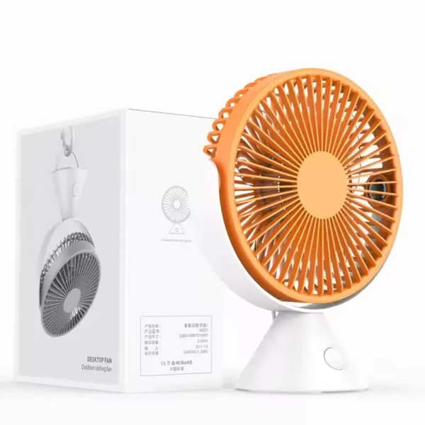 Xundd M321 Desktop and Ceiling Fan Rechargeable