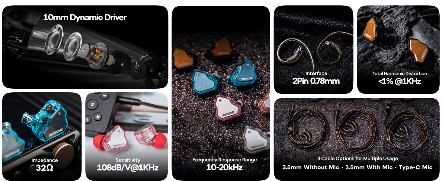 7Hz x Crinacle Zero 2 IEM Earphone 2