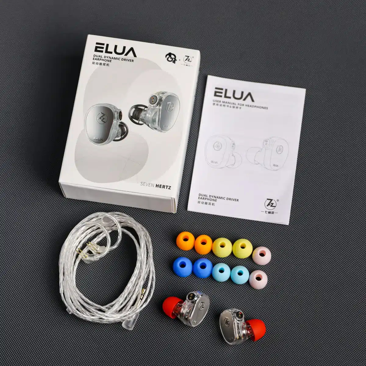 7Hz x HBB Elua 10mm8mm Dual Dynamic Driver IEM Earphone 3