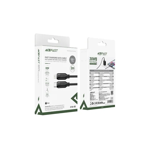 ACEFAST C16 05 USB C to Lightning TPU Cable 2m 1