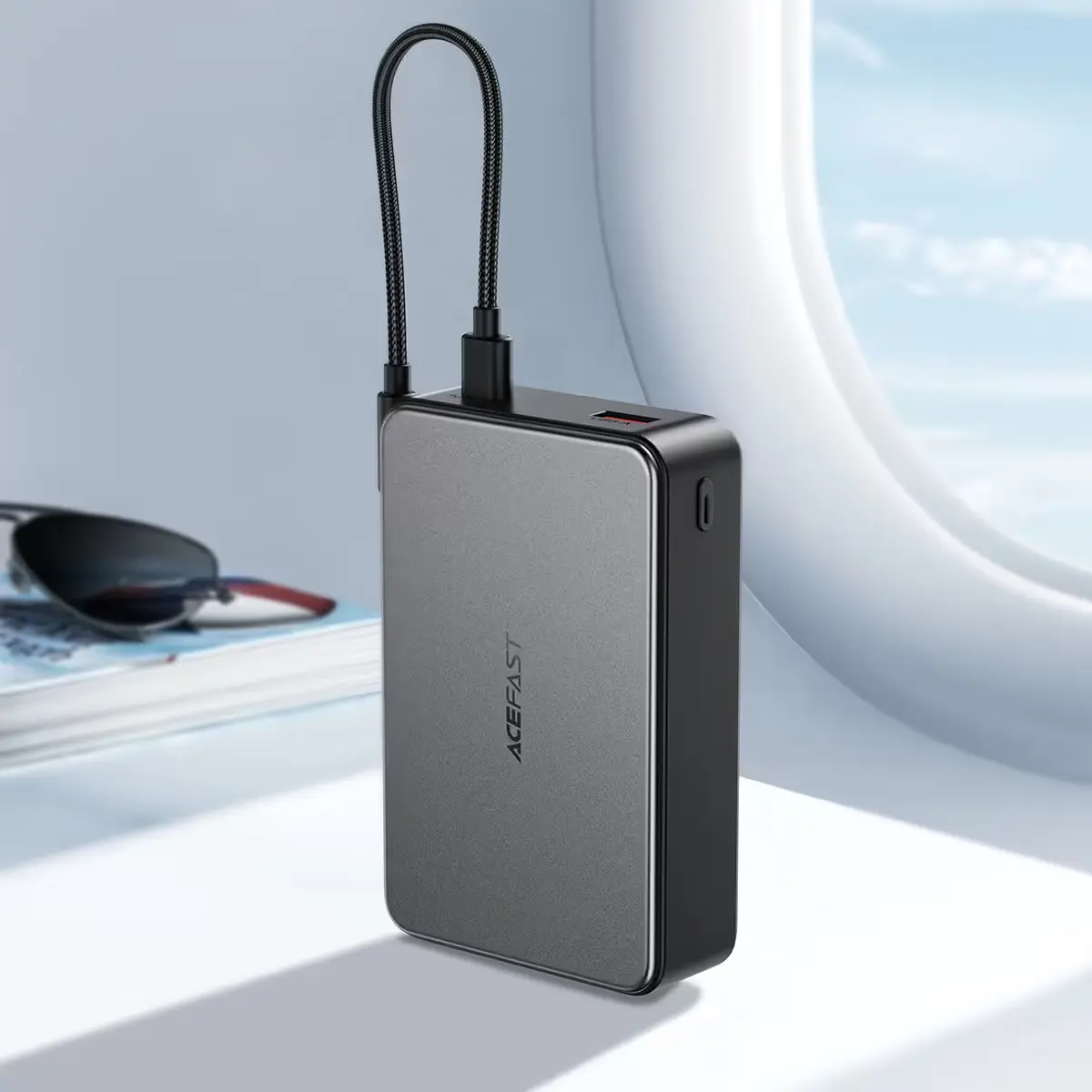 ACEFAST M29 22.5W Power Bank 20000mAh with Cable 4