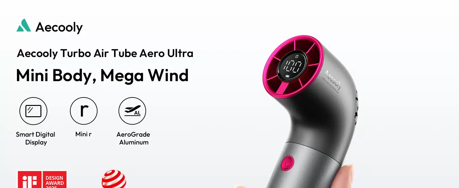 Aecooly Aero Ultra Handheld High Speed Fan 6