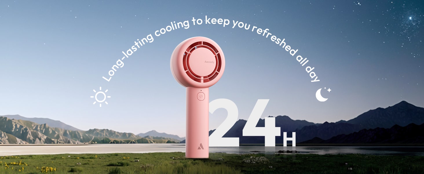 Aecooly Halo 01 Portable Handheld Fan 2