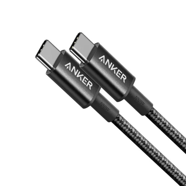 Anker A8756 333 USB-C to USB-C Cable (100W, 3.3ft Nylon)