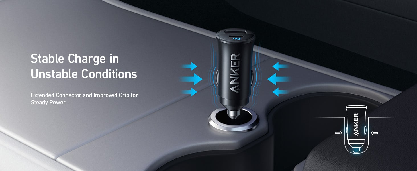 Anker USB C Car Charger 30W 2 Port A2741611 4