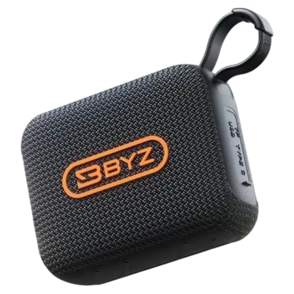 • BYZ G03 Portable Wireless Bluetooth Speaker is a compact yet powerful portable audio device designed to deliver immersive sound performance, durable build quality, and versatile entertainment features for everyday users. Equipped with advanced Bluetooth 5.4 technology, rich stereo sound, deep bass performance, integrated FM radio, and microSD card support, this speaker offers flexible music playback options wherever you go. Built with rugged high-strength ABS material and powered by a reliable 1200mAh rechargeable battery, the BYZ G03 Portable Wireless Bluetooth Speaker is ideal for travel, outdoor activities, home entertainment, office use, and casual gatherings. • Bluetooth 5.4 Wireless Connectivity ensures faster pairing, stable signal transmission, lower latency, and improved energy efficiency for seamless music streaming. • 10W Powerful Sound Output delivers clear vocals, enhanced stereo audio, and punchy bass performance that exceeds expectations for its compact size. • 180-Degree Surround Sound creates a wider audio field for immersive listening experiences during music playback, movies, and entertainment sessions. • Rich Deep Bass Performance enhances low-frequency sound output, providing fuller and more dynamic audio reproduction. • 1200mAh Rechargeable Battery supports extended wireless playback for uninterrupted entertainment throughout the day. • Up to 4 Hours Playtime allows users to enjoy music, podcasts, and radio without frequent recharging. • Integrated FM Radio Function provides direct access to local radio stations without needing additional devices or internet connectivity. • microSD Card Playback Support enables standalone music playback directly from memory cards for convenient offline listening. • Type-C Charging Interface offers faster, more reliable, and convenient charging compatibility with modern charging accessories. • High-Strength ABS Construction ensures durability, impact resistance, and long-lasting performance for indoor and outdoor use. • Compact Portable Design makes the speaker easy to carry for travel, camping, office desks, and daily activities. Specifications Product Name: BYZ G03 Portable Wireless Bluetooth Speaker Brand: • BYZ Model: • G03 Bluetooth Version: • Bluetooth 5.4 Sound Output Power: • 10W Battery Capacity: • 1200mAh Playback Time: • Up to 4 Hours Charging Interface: • Type-C Material: • High-Strength ABS Audio Features: • 180-degree surround sound • Deep bass enhancement • Stereo sound performance Playback Options: • Bluetooth wireless playback • FM radio • microSD card support Functions: • Wireless music streaming • Portable speaker operation • FM radio listening • Offline music playback • Rechargeable battery support Q&A Q1: Does the BYZ G03 support Bluetooth connectivity? Yes, the speaker features Bluetooth 5.4 for stable and efficient wireless audio streaming. Q2: How powerful is the speaker output? The BYZ G03 delivers 10W sound output with rich audio and enhanced bass performance. Q3: Can I listen to FM radio on this speaker? Yes, the speaker includes a built-in FM radio function for listening to local stations. Q4: Does the speaker support memory cards? Yes, it supports microSD card playback for offline music listening. Q5: What charging port does the BYZ G03 use? The speaker uses a modern Type-C charging interface. Q6: How long does the battery last? The speaker offers up to 4 hours of playback time depending on usage and volume level. Q7: Is the speaker portable for outdoor use? Yes, the compact design and durable ABS construction make it suitable for travel and outdoor activities. Q8: Does the speaker provide surround sound effects? Yes, it supports 180-degree surround sound for a wider listening experience. Q9: Is the build quality durable? Yes, the speaker is built with high-strength ABS material for improved durability. Q10: Can the speaker work without a phone? Yes, users can play music directly through FM radio or microSD card playback without connecting a phone.