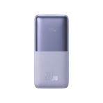 • Baseus Bipow Pro 10000mAh 22.5W Digital Display Fast Charge Power Bank is a compact and high-performance portable charging solution designed to deliver fast, reliable, and efficient power backup for smartphones, tablets, smartwatches, and other USB-powered devices. Featuring a 10000mAh high-capacity lithium polymer battery, 22.5W fast charging support, and an intelligent digital battery display, this power bank ensures convenient charging anytime and anywhere. With universal compatibility, advanced safety protection, and a lightweight portable design, the Bipow Pro is ideal for travel, office use, daily commuting, and emergency power backup. • 10000mAh High-Capacity Battery provides reliable backup power for multiple device charges during travel, work, and daily use. • 22.5W Fast Charging Technology delivers rapid charging performance for compatible smartphones, tablets, and accessories while reducing charging time. • Smart Digital Battery Display accurately shows the remaining battery percentage for easy and real-time power monitoring. • Universal Device Compatibility supports smartphones, tablets, smartwatches, wireless accessories, and other USB-powered devices. • USB-C Fast Input & Output Support enables efficient bidirectional charging for both recharging the power bank and powering connected devices. • Dual USB Output Ports allow simultaneous charging of multiple devices for improved convenience. • Compact & Lightweight Design makes the power bank easy to carry in bags, backpacks, and pockets for portable everyday use. • High Energy Conversion Efficiency ensures optimized power delivery and improved charging performance. • Advanced Multi-Layer Safety Protection safeguards against overcharging, overheating, over-current, and short circuits for safe charging operation. • Included USB-A to USB-C Cable provides convenient charging compatibility right out of the box. • Premium ABS + PC Construction enhances durability while maintaining a sleek modern appearance. Specifications Product Name: Baseus Bipow Pro 10000mAh 22.5W Digital Display Fast Charge Power Bank Model: • Baseus Bipow Pro Digital Display Fast Charge Power Bank Battery Type: • Lithium Polymer Battery Battery Capacity: • 10000mAh Rated Capacity: • 5800mAh Energy Conversion Rate: • ≥75% Fast Charging Power: • 22.5W Max Fast Charging Material: • ABS + PC USB-C Input: • 5V⎓3A • 9V⎓2A USB-C Output: • 5V⎓3A • 9V⎓2.22A • 12V⎓1.5A USB1 / USB2 Output: • 4.5V⎓4A • 5V⎓4.5A • 5V⎓3A • 9V⎓2A • 12V⎓1.5A Total Output Power: • 5V⎓3A • 9V⎓2.22A • 12V⎓1.5A Display Type: • Digital LED Battery Display Dimensions: • 132 × 62 × 19.6 mm Weight: • Approximately 200g Included Cable: • USB-A to USB-C Cable Cable Length: • 30 cm Current Rating: • 3A Safety Features: • Overcharge protection • Over-current protection • Overheating protection • Short-circuit protection • Safe power management system Design Features: • Slim portable body • Lightweight travel-friendly design • Easy battery monitoring Compatibility: • Smartphones • Tablets • Smartwatches • Wireless accessories • USB-powered devices