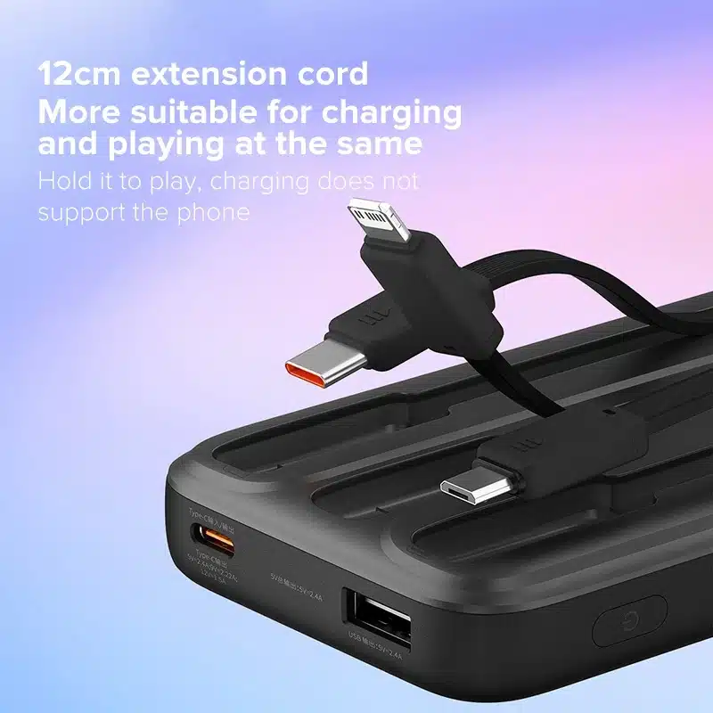 Baseus Comet Series Triple Cable 10000mAh 22.5W Digital Display Power Bank 2