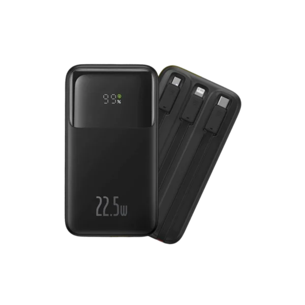 Baseus Comet Series Triple Cable 10000mAh 22.5W Digital Display Power Bank