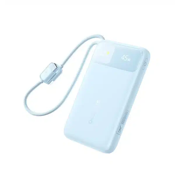 Baseus EnerFill FC11 10000mAh 22.5W Digital Display Power Bank with Dual Built-in USB-C Cables