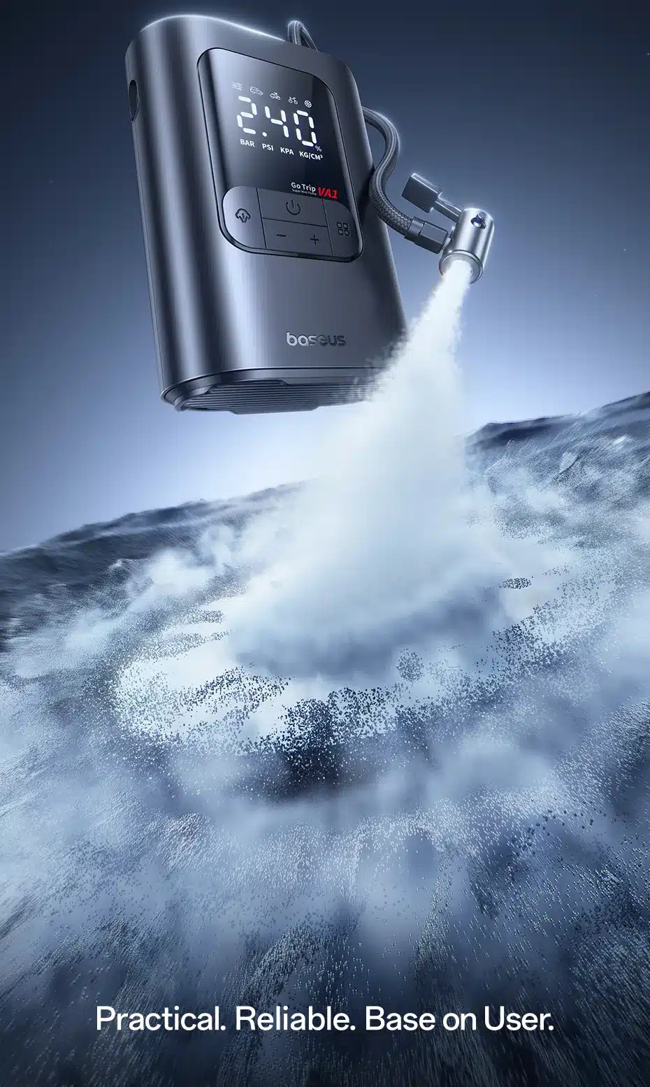 Baseus GoTrip VA1 Cordless Inflator 4