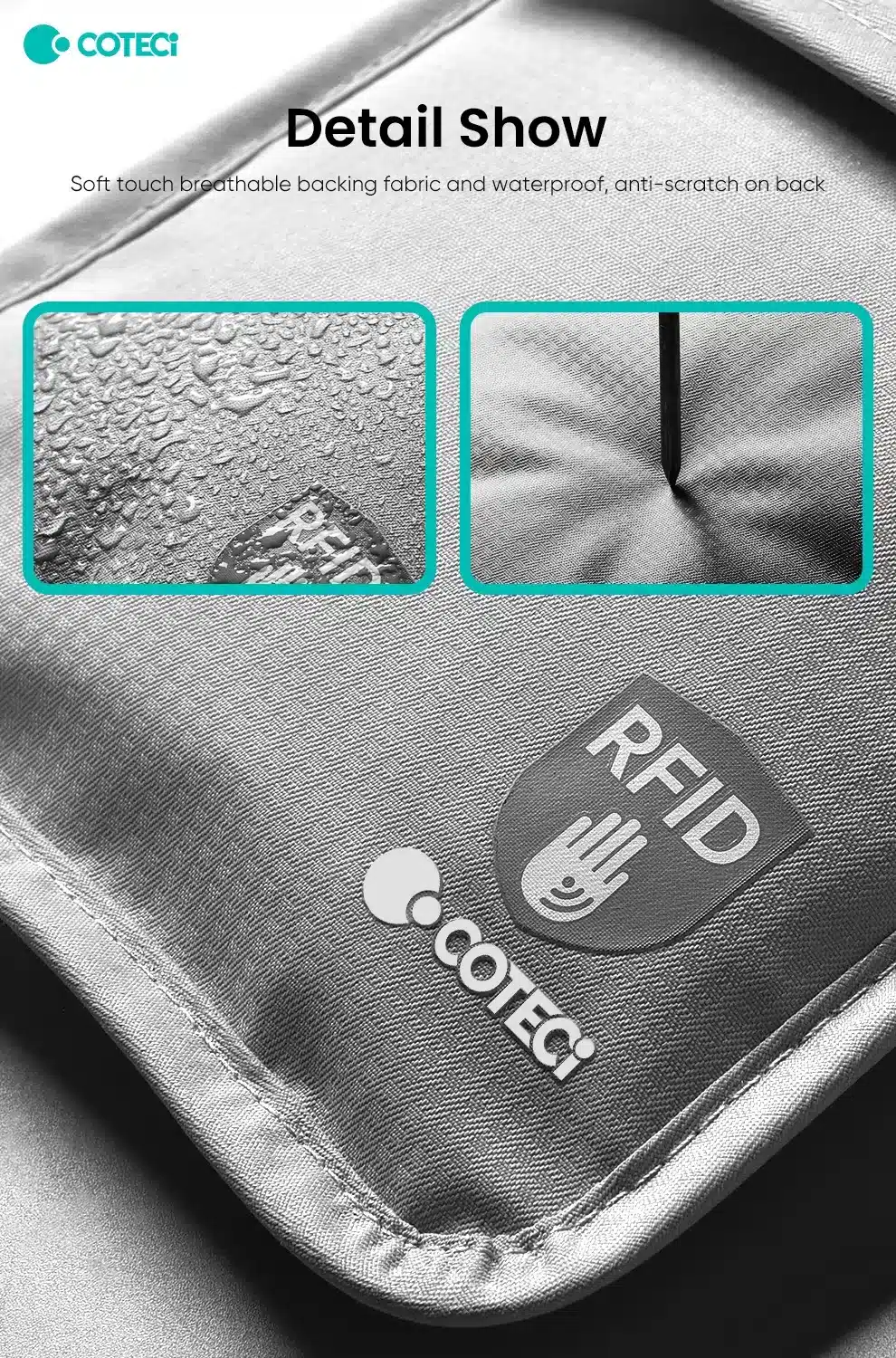 COTECi TR 022 Anti Theft Passport Bag 1