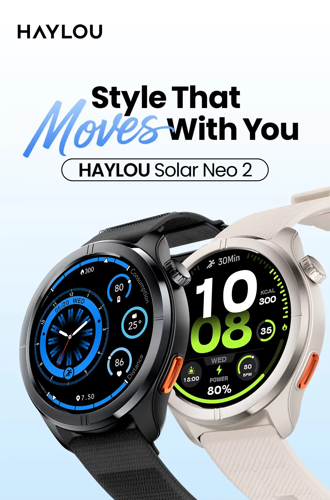 HAYLOU Solar Neo 2 Style That ‍Moves With You 5