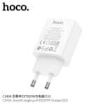 Hoco C143A Benefit Single Port PD20W Adapter