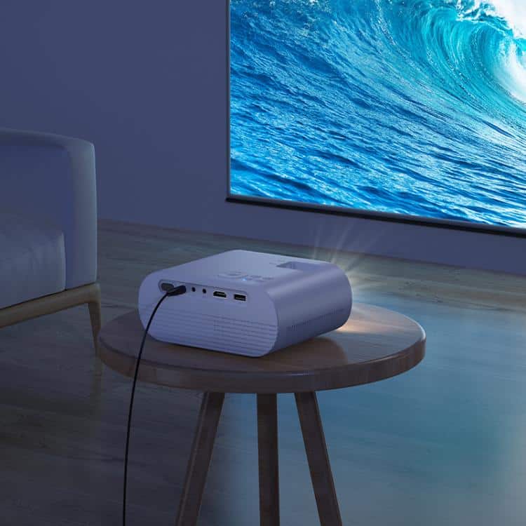Hoco DT1 WiFi Bluetooth Wireless Projector 1280x720p 140ANSI 4